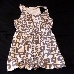 Large empire waisted tank